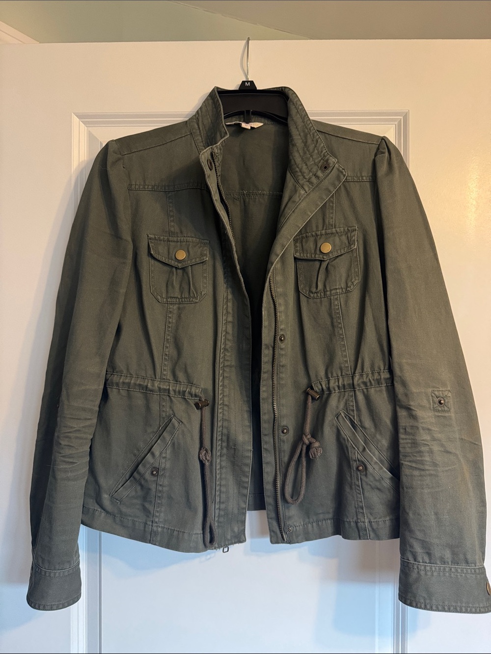 Olive green jacket